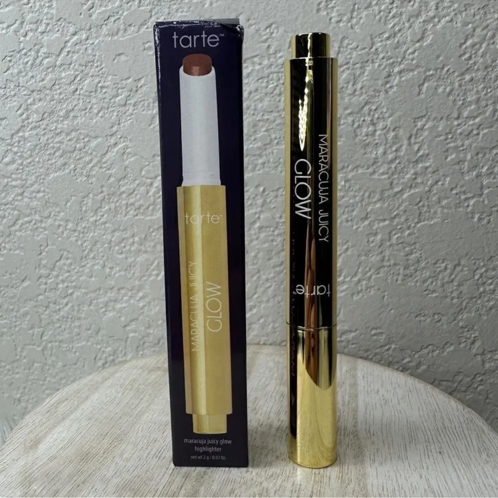 $12 🌙 Tarte Maracuja Juicy Glow Highlighter In Bronze Glow 🆕 FULL SZ